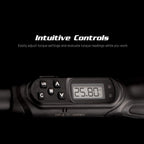 Capri Tools Digital Torque Screwdriver, Dual Direction, 0.44-4.42 in. lbs./5.0-50 cNm/0.51-5.1 kg-cm (CP26000-50)