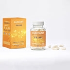 Elevant Prime NMN Supplement | NAD Booster | 3rd Party Tested, Ultra-Pure, More Direct Than NR | Nicotinamide Mononucleotide for Health, Energy, Aging, Vitality, Heart, Brain | 360 Count - 125mg