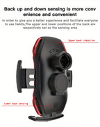15W Car Wireless Charger, Vehicle-mounted Mobile Wireless Charger, Air Vent General Wireless Charging Phone Holder With Infrared Induction