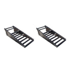 Set of (2) Equipment Trailer Ramps Car Hauler Dovetail Gooseneck Blemish (Read Description)