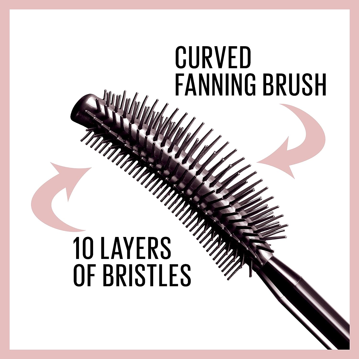 Maybelline New York Lash Sensational Washable Mascara, Lengthening and Volumizing for a Full Fan Effect, Brownish Black, 1 Count