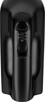 KitchenAid KHM512BM 5 Speed Hand Mixer, Black Matte, 1" count of 3