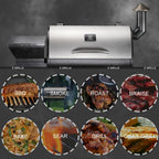 ZPG-7002E Pellet Grill BBQ Smoker Digital Control with Cover