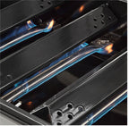 patio 4-Burner Gas Grill with Porcelain Enamel Lid