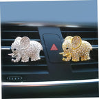 Elevate Your Car's Aroma With This Stylish Elephant Car Air Vent Perfume Clip
