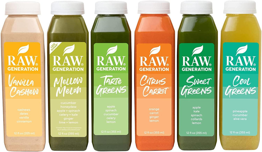 7-Day Skinny Cleanse 2 by Raw Generation® - Best Detox Juice Cleanse to Look and Feel Lighter Quickly/Healthiest Way to Cleanse Your System/Jumpstart a Healthier Diet