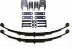 LIBRA 3500lb Single Trailer Axle Suspension Kit 1750lb Leaf Springs & Hanger Kit