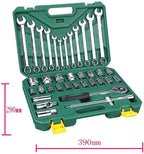 kengbi Exquisite WorkmanLong Service Life 37-pcs Tool Set Hand Tools for Car Repair Ratchet Spanner Wrench Socket Set Professional Car Repair Tool Kits