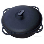 12 L Kazan Pot Uzbeki Tatar Dish Plov Cookware Cast Iron Pan Mangal Казан Oven