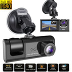 Dash Cam For Cars,Front And Inside,1080P Dual Camera With IR Night Vision,Loop Recording,Car DVR Camera With 2 Inch IPS Screen,car Dashboard Video Cam