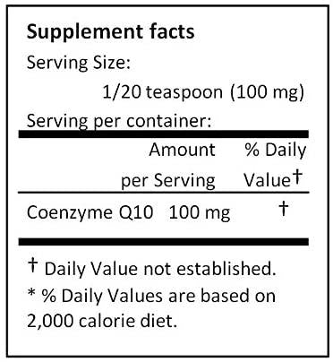 NuSci CoEnzyme Q10 CoQ10 Q10 Pure Powder (1000 Grams (2.2 LB) oz))