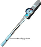 MXBAOHENG 3/4" Drive Dial Torque Wrench Indicator Wrenches Torquemeter with High Precision 885-4425in.lbs /100-500Nm