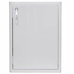 Universal  Steel Outdoor Kitchen Cabinet BBQ Island Single Access Door