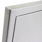 Universal  Steel Outdoor Kitchen Cabinet BBQ Island Single Access Door