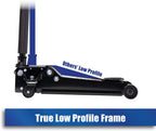 Arcan 2 Ton Low Profile  Rise Steel Floor Jack A20015 / XL20, Black, 26 Inch