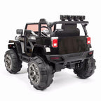 12V Kids RC Car ToysMP3 Player, 3 Speeds Battery Powered Kids Ride On Car with LED Light Remote Control for 3-5 Years old