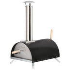 Pizza Oven Le Peppe Portable CooBake Fired Outdoor in Black