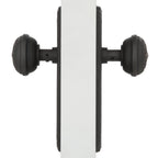 Meadows Plate Double Dummy Egg and Dart Door Knob in Oil-Rubbed Bronze