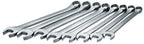 SK Professional Tools 86048 8-Piece 12-Point Fractional Long Combination Wrench Set - SuperKrome Finish, Set of 8 Chrome Wrenches Made in USA