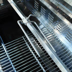 35W  Steel Rotisserie Grill Roaster Glass Hood