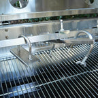 35W  Steel Rotisserie Grill Roaster Glass Hood