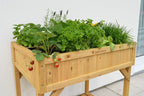 VegTrug 8 Pocket Herb Garden & Espoma AP8 8-Quart Organic Potting Mix