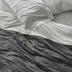 Calvin Klein Modern Cotton Body Solid 1 Piece Duvet Cover, King Size, Cotton Modal 170 GSM (Charcoal)