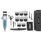 18-Piece Professional Shaver Kit  Beard Hair Clipper Trimmer Grooming Set