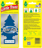 LITTLE TREES Air Fresheners Car Air Freshener. Hanging Tree Provides Long Lasting Scent for Auto or Home. Car Scent, 24 Air Fresheners