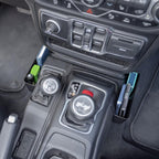 Center Console Gear Shift Organizer Tray Compatible with Jeep Wrangler JL/JLU 2023 2019-2023 2024 and Jeep Gladiator JT Truck 2023 2023 2023 2023 Storage Box Accessories (Not for JK/JKU)