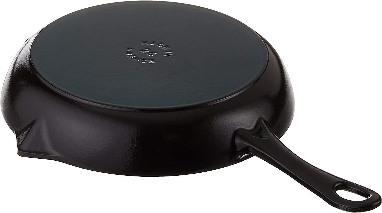 Staub Cast Iron 10-inch Fry Pan - Matte Black, Made in France