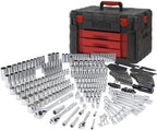 WORKPRO 450-Piece Mechanics Tool Set, Universal Professional Tool Kit with Heavy Duty Case Box