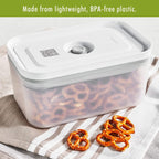 ZWILLING Fresh & Save 3-pc Assorted Sizes Food Storage Container, Meal Prep Container, BPA-Free