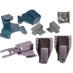 Airbagit HAN-FR8297 Leaf Spring Hanger Welded Or Bolton. Fr8297 Front