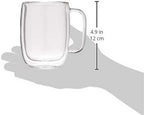 ZWILLING J.A. Henckels Latte Mug Set, 2 Count (Pack of 1)