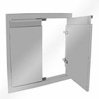 Outdoor Kitchen  Steel Double Access Door 36W x 21H in. Double Door