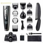 HATTEKER Beard Trimmer Kit For Men Cordless Mustache Trimmer Hair Trimmer Groome