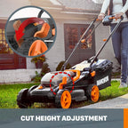 Worx WG779 40V Power Share 4.0Ah 14" Cordless Lawn Mower
