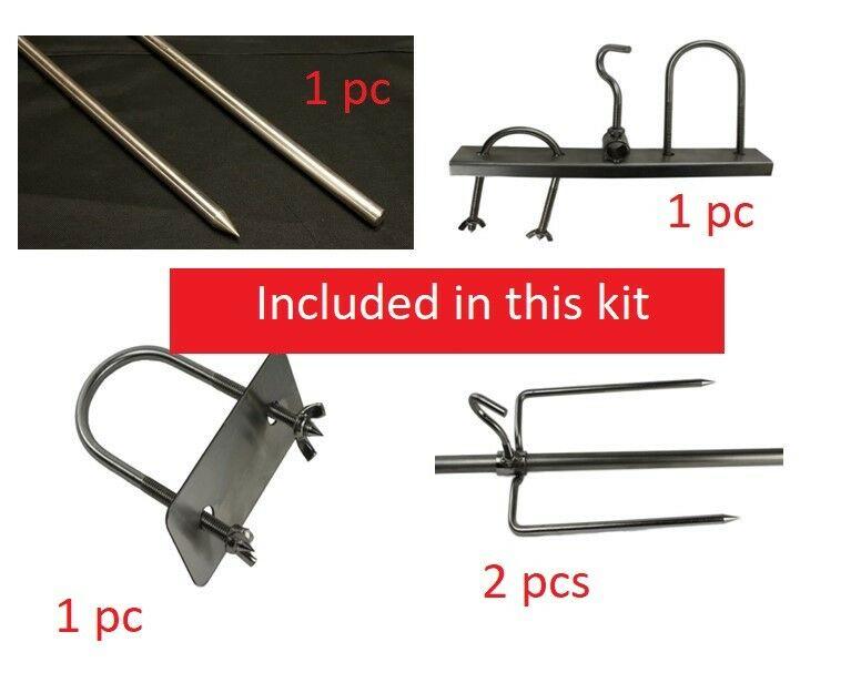BBQ Gear Drive Rotisserie Kit