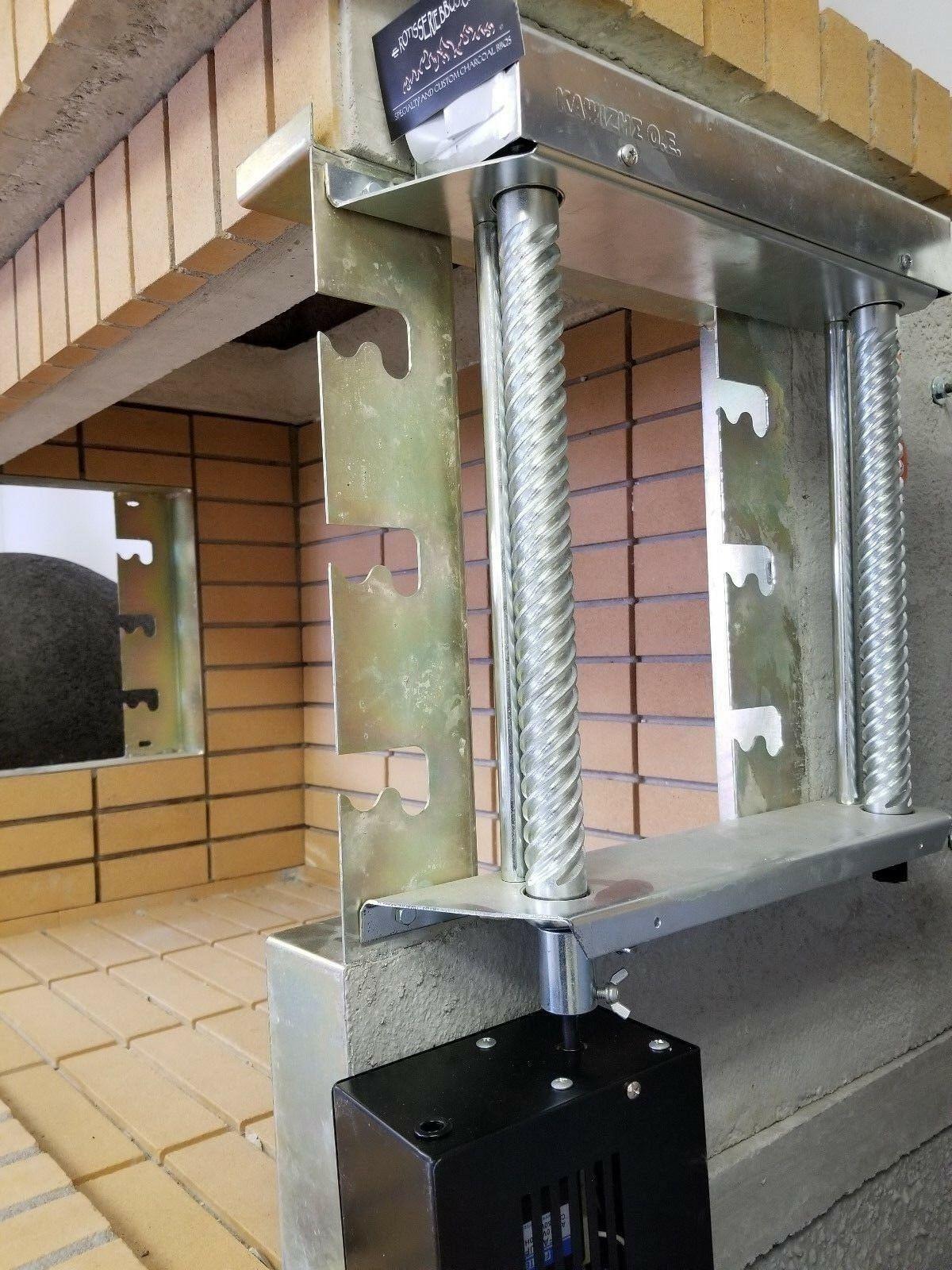 Gear Drive Rotisserie Kit For whole lambs pigs chickens