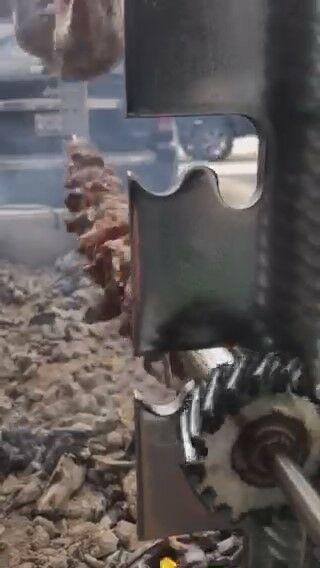 Gear Drive Rotisserie Kit For whole lambs/pigs