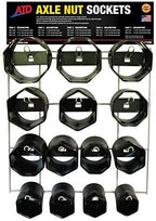 14PC AXLE NUT SOCKET DISPLAY