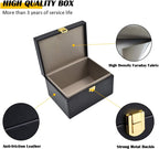 briidea Faraday Box Key Fob Protector, RFID Signal Blocking Box, Faraday Box Signal Blocking Shielding Box for Car Key