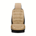 1pc Soft Plush Car Seat Cover, Automobiles Seat Cover Cushion Pad Car Seat Protector Universal Winter Auto Interior Accessories