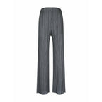 casual straight pleated pants
