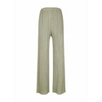 casual straight pleated pants