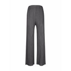 casual straight pleated pants
