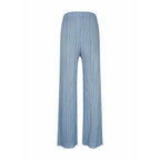 casual straight pleated pants