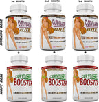 CURVIMORE Elite Complete ☀ Our Advanced Natural Breast Enlargement, Butt Enhancement, Bust Enhancement Lip Plumping & Skin Tightening Pills – Fuller Breasts, Booty & Brazilian Butts. 3-Month Course
