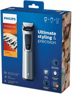 Philips MG7715 Hair and Body Multigroomer Trimmer Grooming Kit for Men